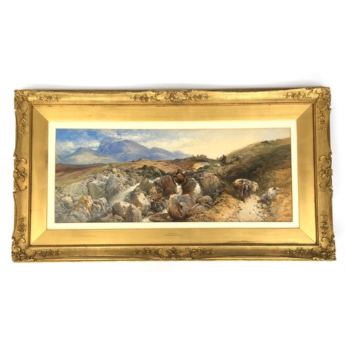 282 - Thomas Miles Richardson Jr., R.W.S. (1813-1890), The Day's Spoil, watercolour heightened in white, s... 