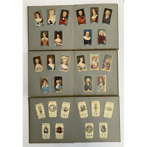 221 - Three albums of vintage Chairman cigarette cards to include Old Pottery and Porcelain set; Chairman ... 