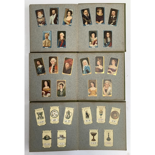 221 - Three albums of vintage Chairman cigarette cards to include Old Pottery and Porcelain set; Chairman ... 