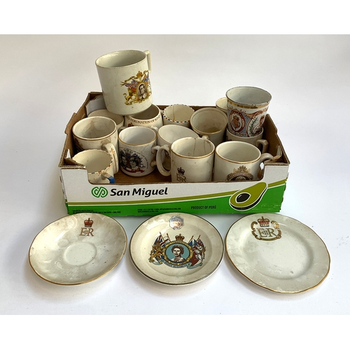 234 - A small quantity of commemorative ware