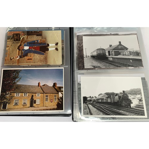 103A - Local interest, several postcard albums, containing Bridport related photographs and postcards, loca... 