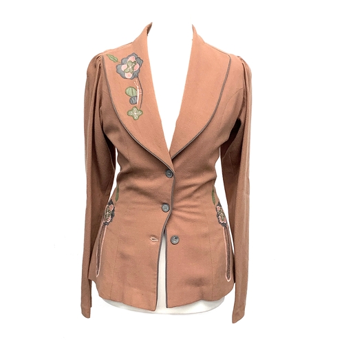 883 - A Janice Wainright size 10 two piece suit