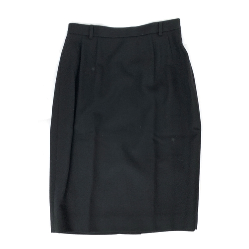 886 - Four Jaeger skirts, various materials, approx. size 14