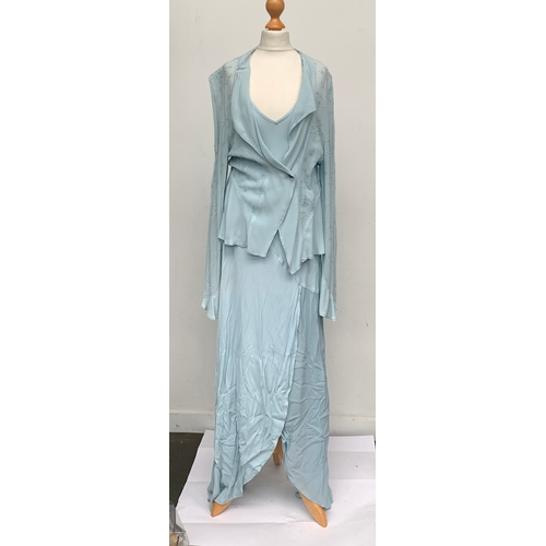 890 - A Ghost jacket and dress, size medium, the dress medium the jacket large; together with a Donald Cam... 