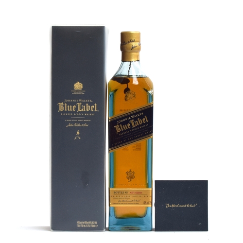 300 - Johnnie Walker Blue label (70cl,40%) boxed