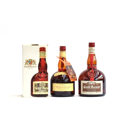 316 - Grand Marnier Liqueur, Orange and Fine Old Cognac Brandy (70cl/38.5%); Grand Marnier Cordon Rouge Li... 