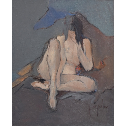 401 - Quilici, Francois Nude, oil on canvas, 73 x 60cm

Provanace: Purchased at Gallerie De Medicis, Paris... 