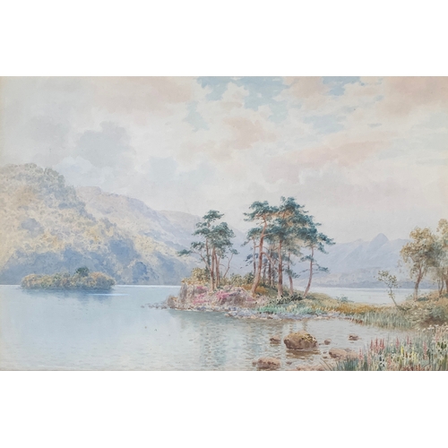 324 - Henry Bowser Wimbush (1858-1943, British), 'Windermere', watercolour, signed lr.rt., 41 x 61cm