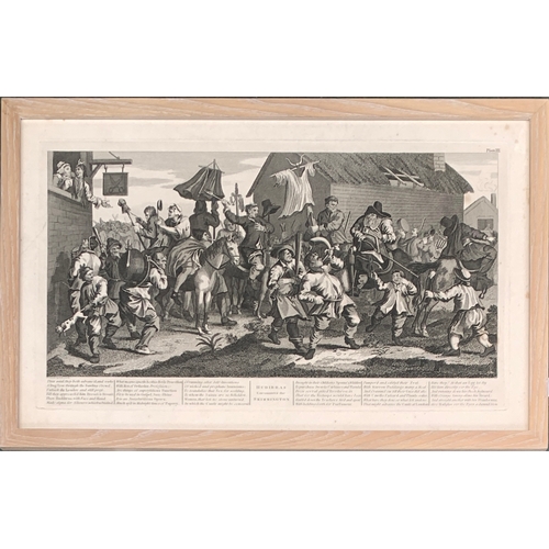 341 - After William Hogarth (British 1697-1764), 'The Industrious 'Prentice' and 'The Idle 'Prentice, ten ... 