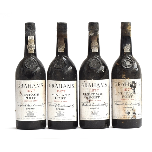 283 - Grahams Vintage Port 1977 each 75cl (4 bottles)