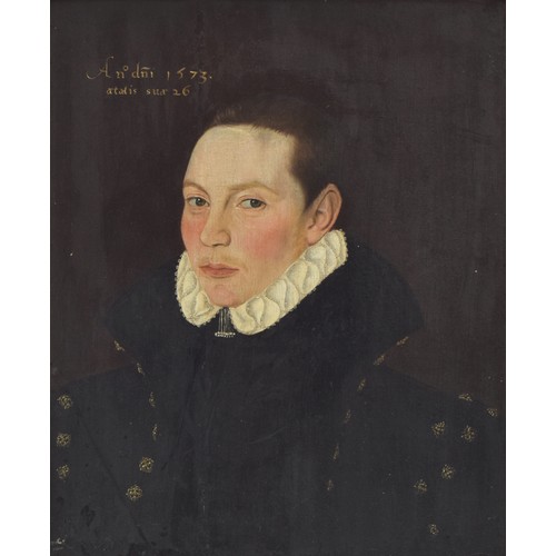 362 - Attrib. George Gower (circa 1540-1596 London), portrait of Sir Francis Willoughby (1546/7-1596), 'Wh... 