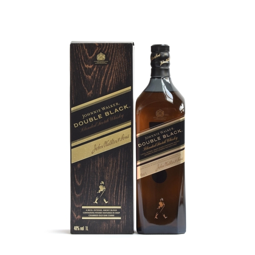 303 - Johnnie Walker Double Black (100cl, 40%) boxed