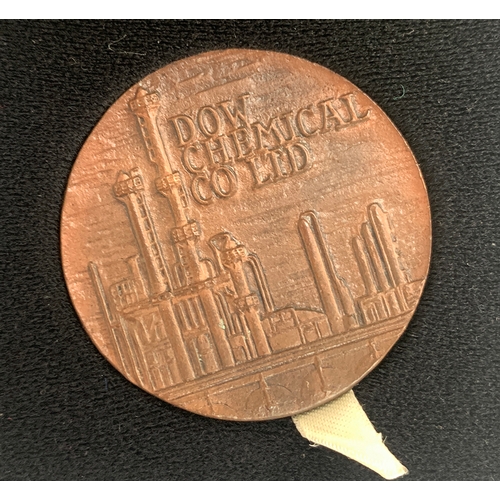 64 - A DOW cased medal