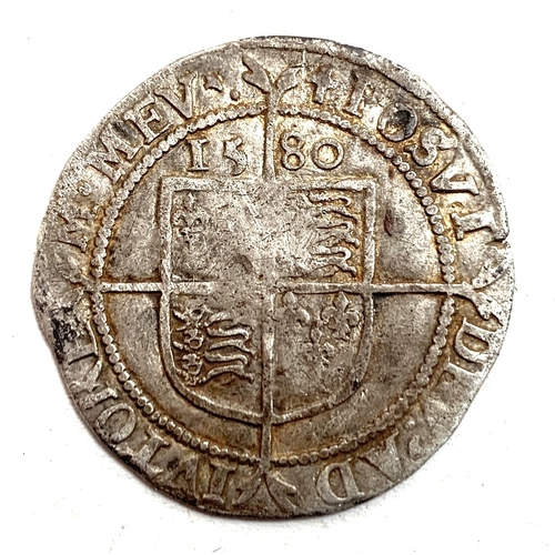 68 - A Queen Elizabeth I silver three pence coin, 1580