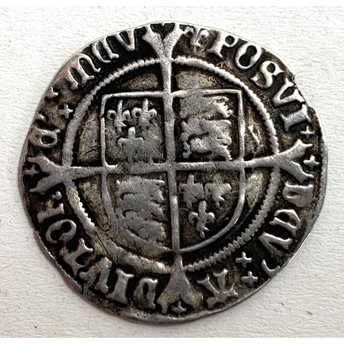 70 - A Henry VIII Groat, second coinage 1526-1544, Laker bust, Spink 2337E