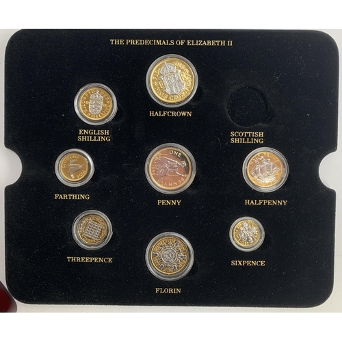 85 - A Changing Face Of Britain's Coinage National Emblems Edition coin set to include pre and post decim... 