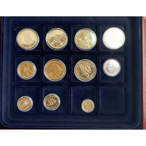 86 - A quantity of collector's coins to include Gibraltar five pounds 2012, Queen Mother Barbados 1994, 2... 