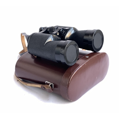 558 - A pair of Carl Zeiss Dodecarem 12x50B binoculars in hard leather case