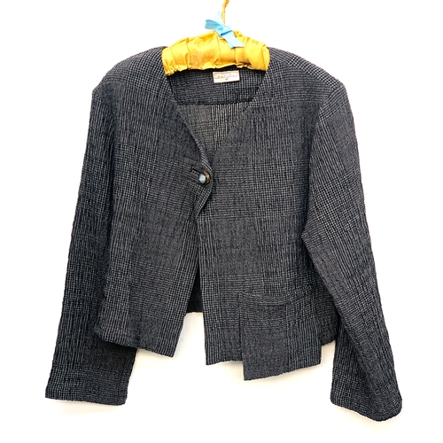 717 - A Tutta Natura wool mix jacket, size M; together with a Paul Costello wool jacket, size 14 (2)