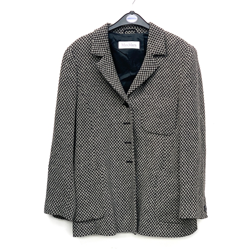 719 - A MaxMara wool mix jacket, size 12; a further MaxMara jacket, size 14; and an Ischiko wool jacket in... 