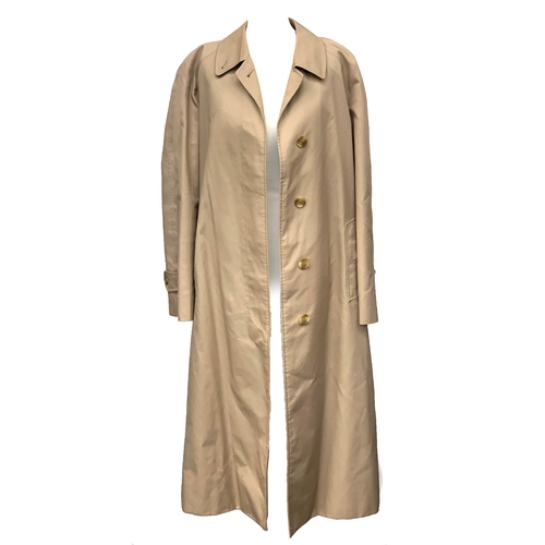 722 - A Burberry's raincoat, with novacheck lining