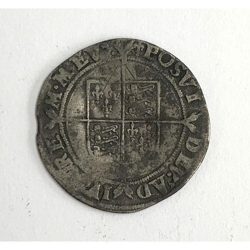 27 - An Elizabeth I shilling, lis mint mark, with rare Regia reading