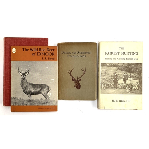 209 - Hope L Bourne, 'Living on Exmoor' (Galley Press 1963); E.R. Lloyd, 'The Wild Red Deer of Exmoor'; H.... 