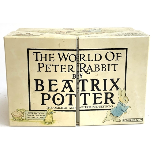 386 - A boxed set of 'The World of Peter Rabbit' books by Beatrix Potter