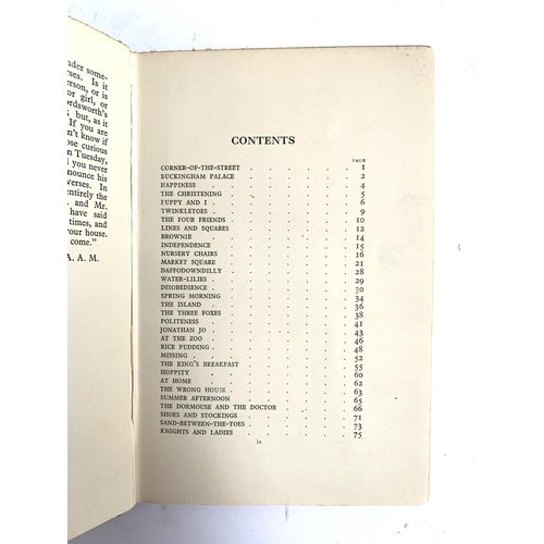 392 - A.A Milne, 'When We Were Very Young', London: Methuen & Co Ltd, 1924 First Edition