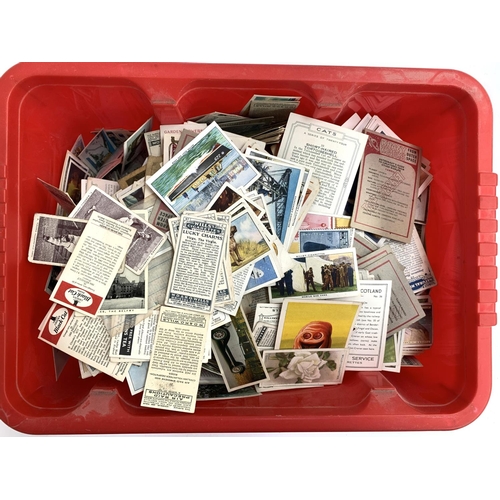 403 - Approx. 2kg of mixed cigarette, tea and trade cards to include Dandy Gum, Barratt, Gallaher, Churchm... 