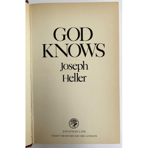 426 - Heller, Joseph, 'God Knows', London: Jonathan Cape Ltd, 1984 first edition