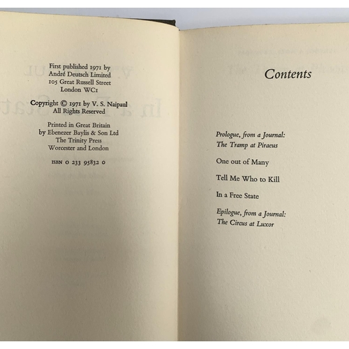 428 - Naipaul, V.S, 'In A Free State', London: Andre Deutsch, 1971 first edition