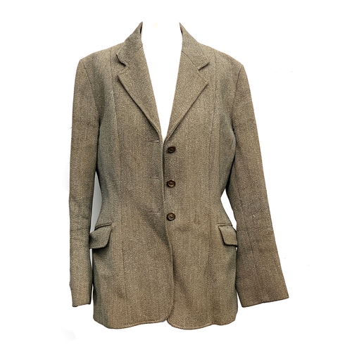 740 - A Caldene keeper's tweed ladies hacking jacket