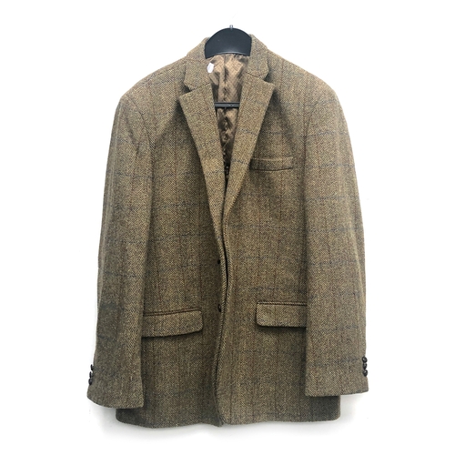 992 - A Harris tweed single breasted jacket, 46L