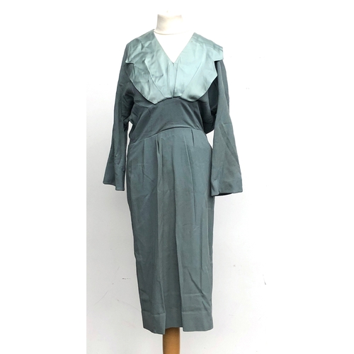 750 - A Helen Stuart vintage slip, size 36; together with two pairs of ladies undertrousers; and a wedding... 