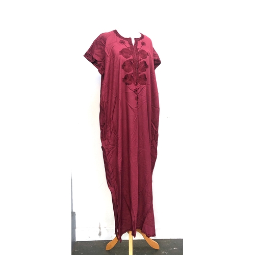 755 - A Bill Tice kaftan, together with two cotton kaftans, one long sleeved (3)