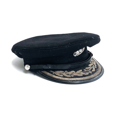 701 - A St John's Ambulance peeked officer's cap with badge