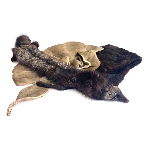 766 - A vintage mink jacket; together with a mink stole, High Street Fur Stores Portsmouth, approx. 160cmL... 