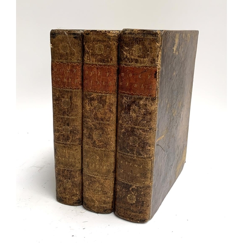 551 - Three volumes of The Holy Bible, prepared and arranged by the Rev. George D'Oyly and the Rev. Richar... 