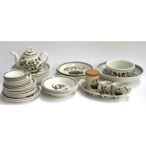 86 - A quantity of Portmeirion Botanic Garden, approx. 40 pieces, to include teapot, dinner plates, side ... 