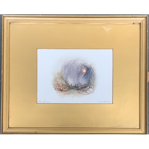 594 - After JMW Turner, 'The Simoon', colour print, 14x20cm