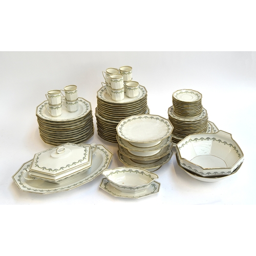 219 - A Limoges for Georges Rouard dinner service, comprising approximately 80 pieces