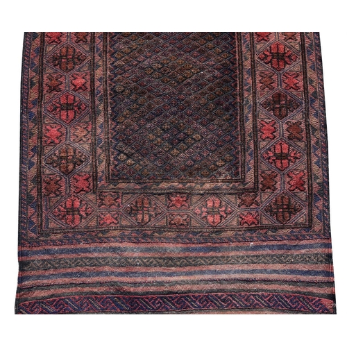 742 - A North West Persian runner, approximately 250 x 68cm