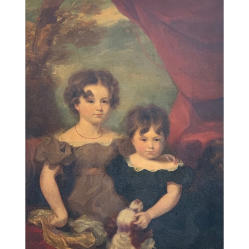 363 - William Nicholson, R.S.A. (British 1781-1844), The Children of John Wright Brodie, Esq. Hannah Isabe... 