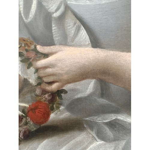 352 - Attrib. Thomas Hudson (1701-1779), Portrait of Anne Dorothy Smith-Barry 1748 - 1797, three-quarter l... 