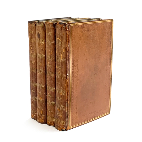 264 - The Poetrical Works of John Milton, vols. I - IV, Rev. Henry John Todd M A (ed), with critical essay... 