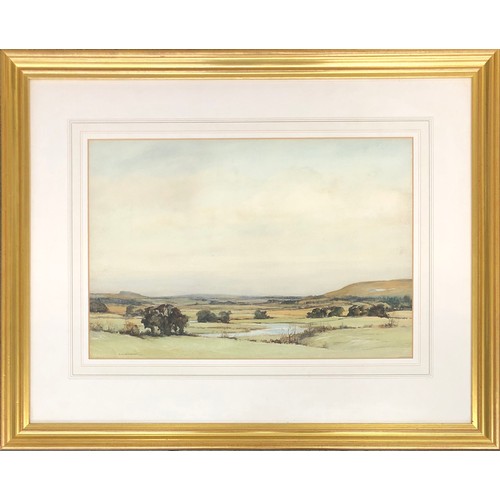 341 - Edgar Thomas Holding R.W.S. (1890-1952) rural landscape, watercolour, signed lr.lt. 36 x 53cm