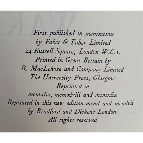 236 - Joyce, James. 2 VOLUMES: 'Ulysses' (The Bodley Head, 1958 reprint of the first unlimited edition wit... 