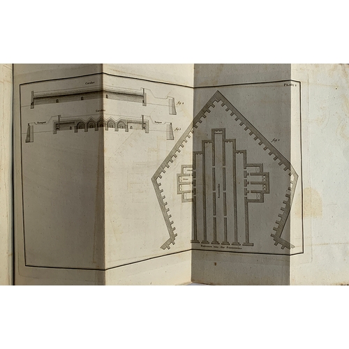 278 - Lochee, Lewis. 'Elements of Fortification'. Printed for the author. London, 1780. Pages are crinkled... 