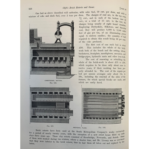 284 - Newbigging, Thomas and Fewtrell, W.T. (eds.), 'King's Treatise on Coal Gas', in three volumes. Walte... 